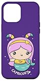 custodia per iphone 15 plus capricorno ragazza kawaii segno zodiacale compleanno ragazze capricorno