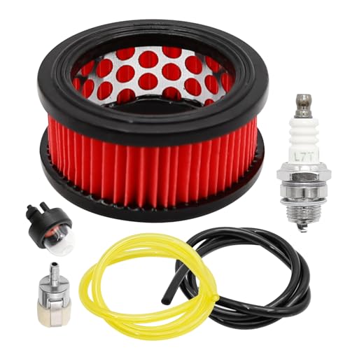 laffoonparts 13030039730 Air Filter Replacement for Echo CS370 CS400 CS400F CS420 CS5000 Chainsaw with Spark Plug Primer Bulb, Replace # 90155 90109 90155Y