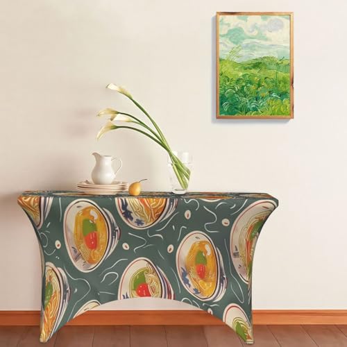 Nappe ramen 1,2m élastique et lavable pour table de cuisine