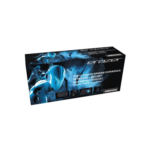 Mouse con 6 pulsanti,frequenza di campionamento fino a 125 Hz e Illuminazione a LED colorati
