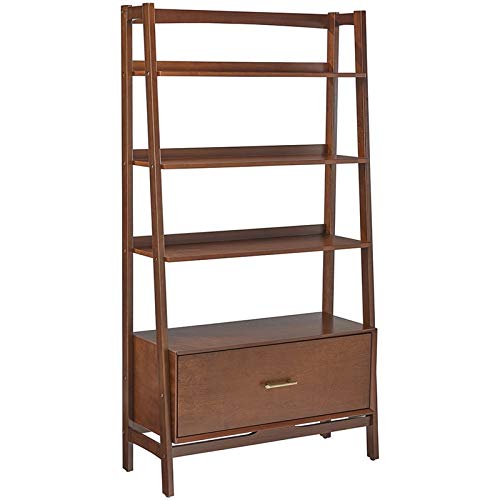 Crosley Furniture Landon Large Etagere Bookcase, Mahogany #TOP27