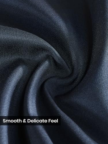 Image of BEYOUNG Regular Fit Formal Satin Shirt for Men | Full Sleeves | Men's Stylish Satin Silk Shirt | Formal Shirt | Buttondown Collar | Satin Solid Shirt for Men