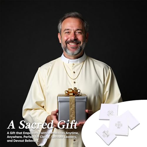Set de 4 accesorios de altar de tela para iglesias TALPGOD miniatura 7