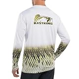 KASTKING UPF 50 Fishing Shirts for Men, Long Sleeve Fishing Hiking Shirt, Breathable Moisture Wicking, Sun Shirts for Men