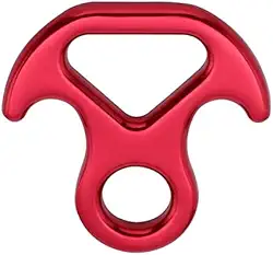 Freio oito alumínio pequeno com orelha 30KN SideUp anodizado