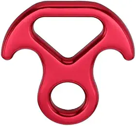 Freio oito alumínio pequeno com orelha 30KN SideUp anodizado