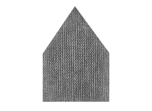 Feuilles abrasives en maille K80 avec structure aérée et protège-disques Milwaukee