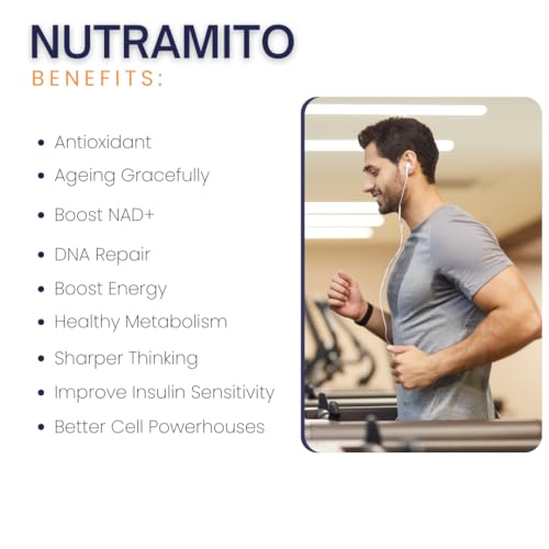 Image of NMN Supplement | 60 Veg Capsules | 250mg Beta NMN | NAD+ Booster | 99% Pure for Energy, Strength & Focus, Healthy Aging