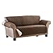 Produktbild Amakunft wendbarer Sofabezug, Möbelschutz, Deluxe Sofaschutz, Home Fashion Designs, Couch-Schonbezug, perfekt für Kinder, Hunde, Katzen, Haustiere, Sofa und Couch, Schokoladenbraun/Beige