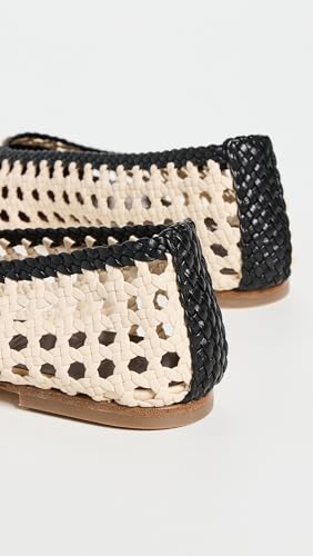 STAUD Women's Nell Crochet Ballerina Flats3