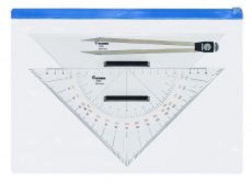 Navigationsbesteck Ecobra Skipperset, 32cm Dreiecke - Standard