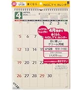 Amazon | 能率 NOLTY カレンダー 2026年 4月始まり 壁掛け B4 U128