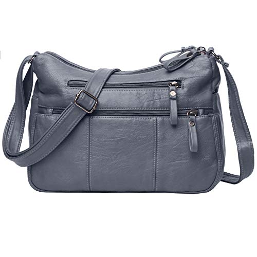 VOLGANIK ROCK Purses for Women Soft PU Leather Shoulder Bag Ladies Crossbody Purse and handbags Lightweight Pocketbook