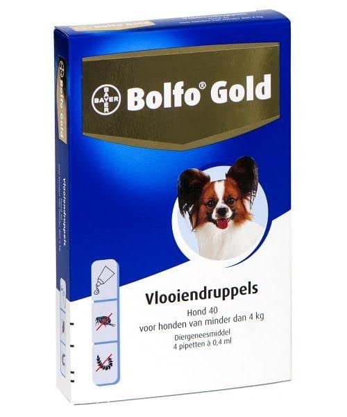 Bolfo oro perro gotas de pulgas 40 2 PIPET