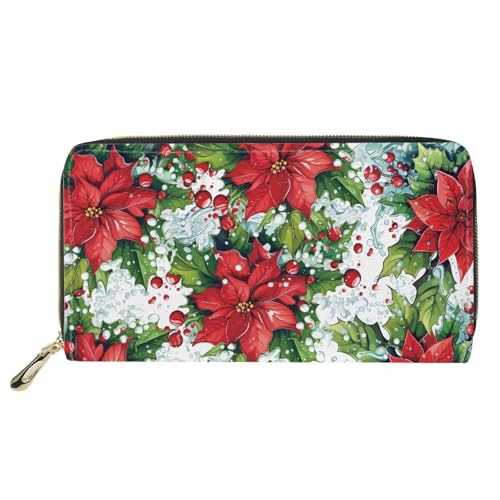 FOR U DESIGNS Polka Dot Women Wallet Pu Leather Pouch Fashion Zipper Purse for Gift