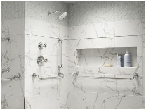 Barre d'appui douche Kohler K-25155-BV pour éviter les chutes