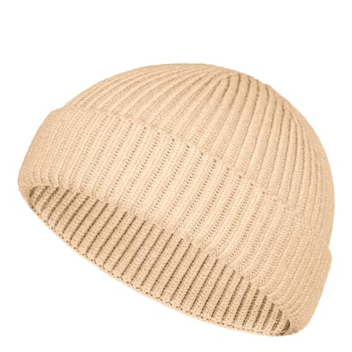 Urban Classics Knitted Wool Beanie Unionbeige - vue 7