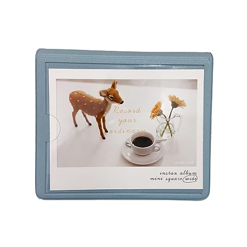 2NUL Polaroid Album Wide (For instax wide) �`�F�L���C�h�p�A���o�� �\��1���{28�����[ (Sky Blue)