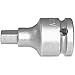 ASW 72503 Impact Hex Socket, Silver, 1/2-Inch/8 mm