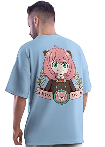 Image of crazymonk Spy X Family Anya Forger Anime Oversized T-Shirt