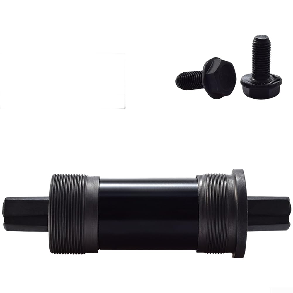 Road Bicycle Square Taper Bottom Bracket 68mm English Thread Aluminium Alloy Shell 126mm Spindle Length(120MM)