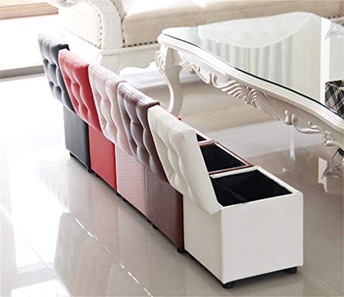 Tabouret de rangement pour un salon ordonné : le pouf coffre à jouets compact gain de place