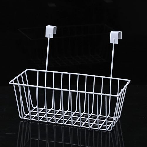 Over-Cabinet-Door-Wire-Storage-Basket-Iron-Grid-Hanging-Organizer-with-Hooks-945-in-for-Kitchen-Pantry-and-Bathroom
