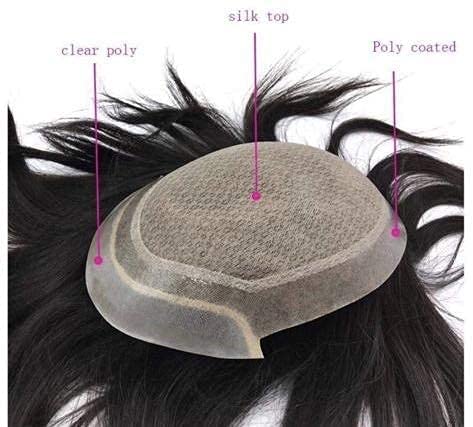 Image of Wynk Mavens Real Hair Patch Australian Toupee Wig For Men 100 Gram