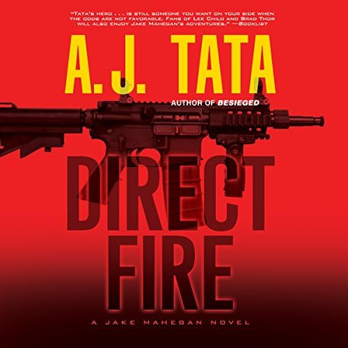 Page de couverture de Direct Fire Audiobook by A. J. Tata
