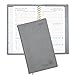 POPRUN Agenda de Poche 2022 Semainier 16,9 x 10 cm - Planner 2022 Petit avec Couverture Souple Spirale, Pages de Note et d'adresse, Gris