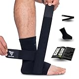 oxensport Knoechelbandage Sprunggelenk, Sport Bandage Sprunggelenk, mit Knoechel Band, Fussbandage MittelFuss, Volleyball, Fussbandage Sprunggelenk, Fussgelenkbandage, für Damen - Herren