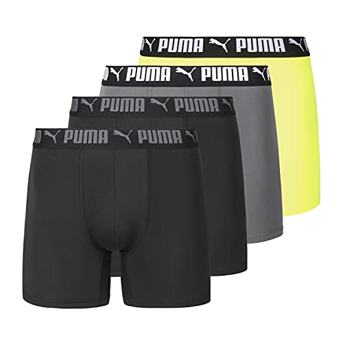 Image of PUMA Men's 4 Pack Performance Boxer Briefs