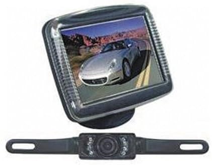 Absoluta campack-363.5inches Slim TFT LCD Monitor Soporte Universal con placa de licencia Mount Retrovisor Copia de seguridad cámara de visión