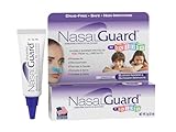 NasalGuard Airborne Particle Blocker Nasal Gel for Kids - Helps Reduce Inhalation of Allergens, Pollutants & Irritants - Drug-Free, Daily Use (Unscented, 3g)