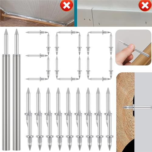 Clavos Doble Cabeza 800 piezas metales para baseboards miniatura 3