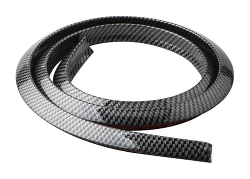 Guardabarros universal de fibra de carbono con adhesivo protector antiarañazos de 1,5m