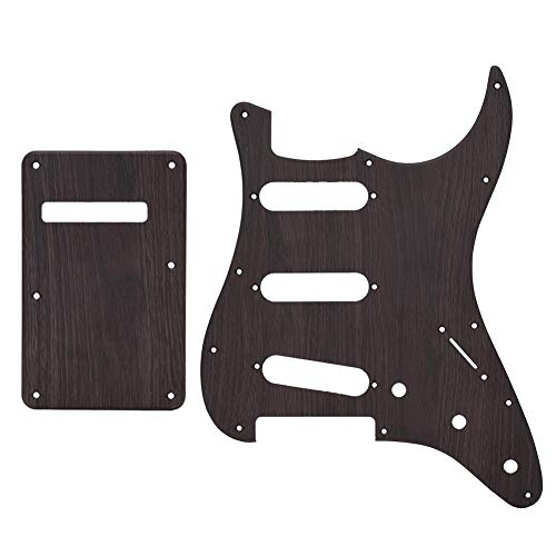 Pickguard de guitarra elétrica, Pickguard de guitarra, Placa de proteção de guitarra de madeira Play