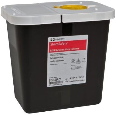 Covidien Medical 8602RC Covidien Kendall Kendall Rcra Hazardous Waste Containers 2 Gallon, 20 Per Case by Covidien Medical Supply