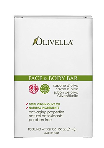 Olivella Face and Body Soap, 5.29 Ounce