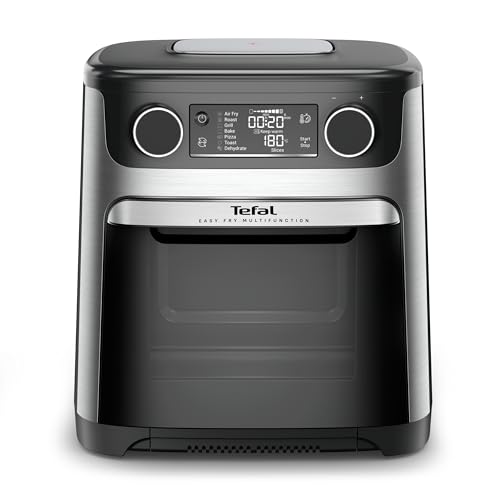 Tefal FW556D Easy Fry Freidora y Horno de Aire Multifunción, 15 L, apto para toda la familia, sistema de calefacción doble, ventana de visualización grande, 9 programas automáticos