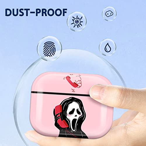 Ulirath Ghost For Airpod Pro 2019 /Pro 2 Case 2022 Skull Funny Fun Design Cases Scary Cute For Airpods Air Pods Pro 2Nd Theme Skeleton Cover Cases Skin For Boys Girls Kids #TOP5