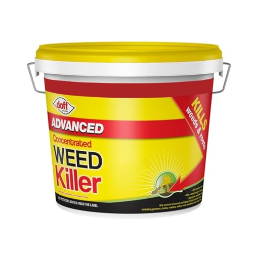 Doff Advanced Concentrated Weedkiller DIY enthusiasts Fast-Acting Long-Lasting Easy to Apply Perfect for Gardens Paths Patios Driveways and Outdoor Spaces 10 Sachet