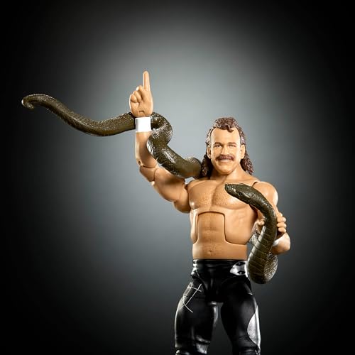 Mattel WWE Elite Collection Jake „The Snake“ Roberts Figur und Zubehör – Ansicht 5