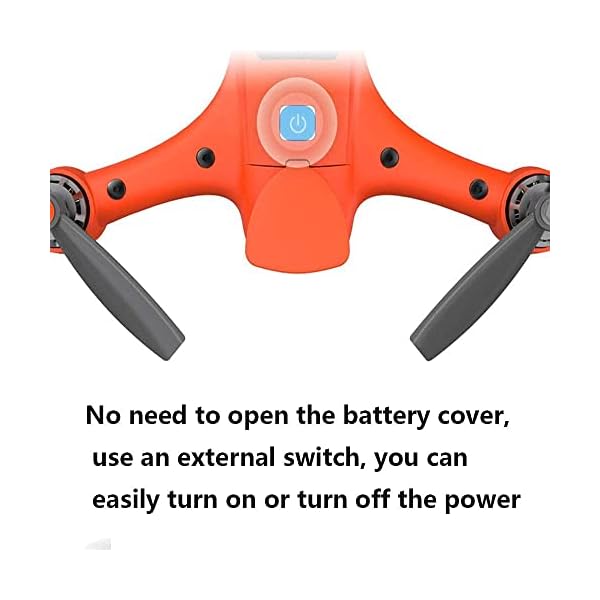 FDGSD Faltbare Drohne mit Kamera für Erwachsene - Mobile Remote Control UAV Quadcopter für Erwachsene Kinder, 4K High… – Bild 6