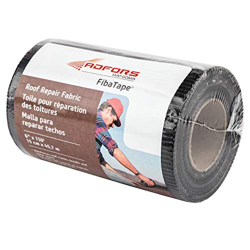 ADFORS FibaTape FDW6598-U 6 in x 150 ft Roof Fabric, Black