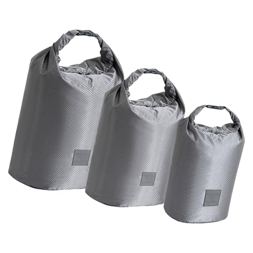 XAGMODSHN 3pcs Ultralights Dry Bag Set For Backpacking Storage Sacks For Camping And Hiking Daily Use
