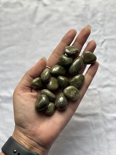 Image of Tumbled Stones, Natural Crystal Healing Stones, Home Office Decor, Aquarium Decorative Pebbles, Vase Fillers (Vasonite, 50)