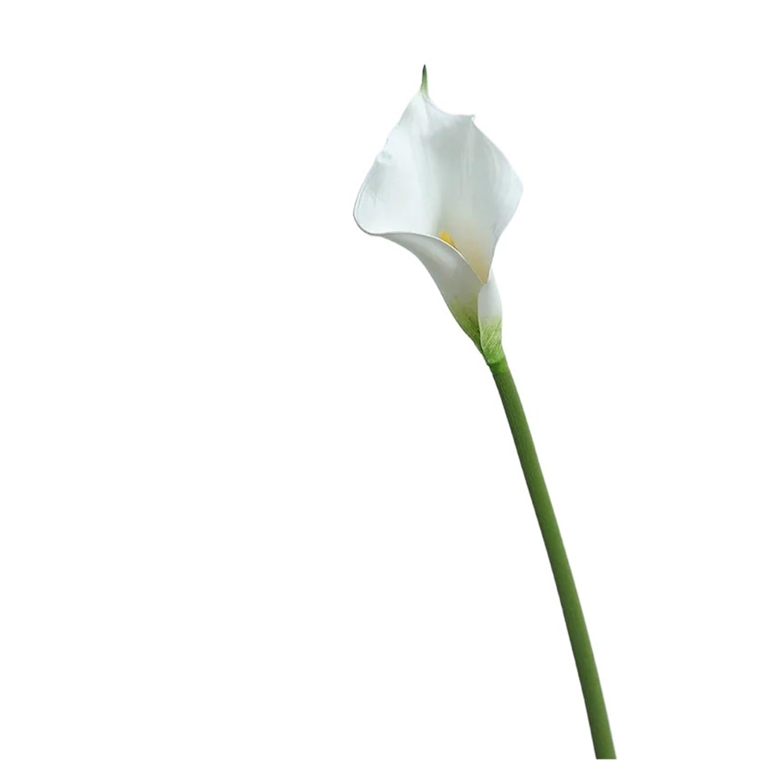 Casetlong 10Pcs Artificial Flowers Wedding Table Decor Bouquet Fake Home Room Party Flower Arrangement(52cm white)