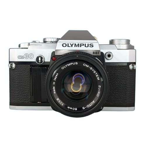 Olympus OM30 Appareil photo vintage 35 mm avec objectif 50 mm f/1.8