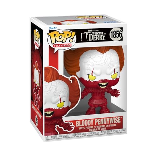 Funko Pop! TV: Welcome to Derry - Bloody Pennywise - Collectable Vinyl Figure - Gift Idea - Official Merchandise - Toys for Kids & Adults - TV Fans - Model Figure for Collectors and Display